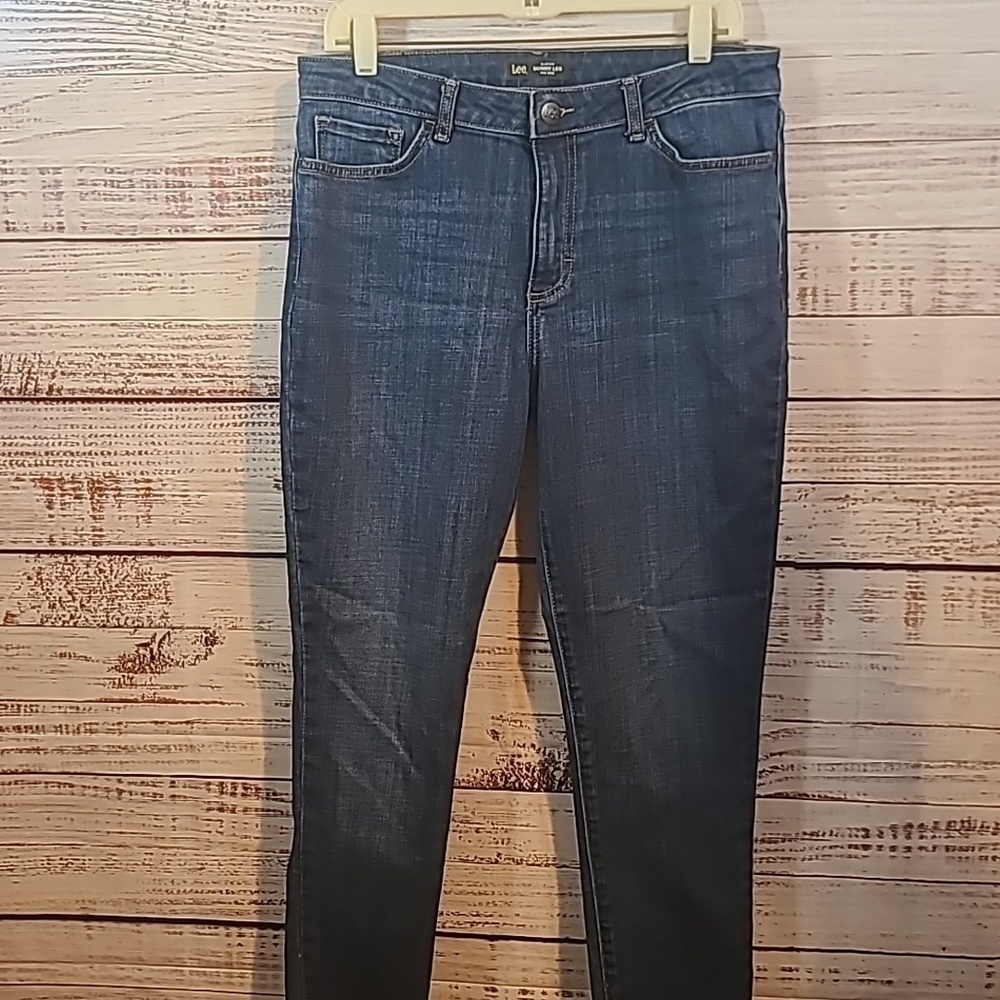 Lee mid rise slim fit skinny leg jeans